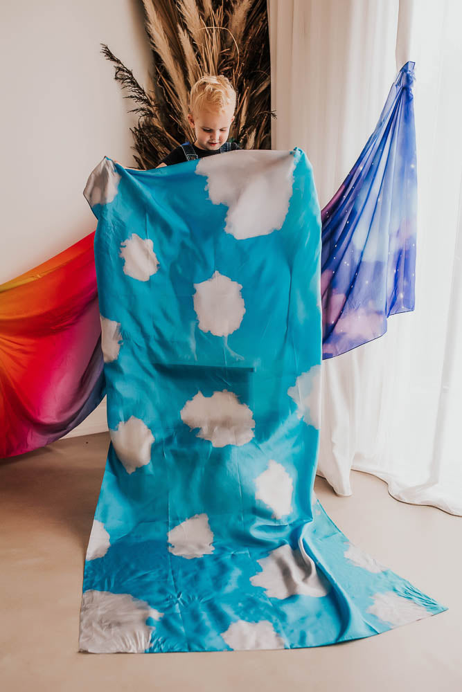 Play Silks by Play Silkies Australia Jumbo Silks Cloud 0m+