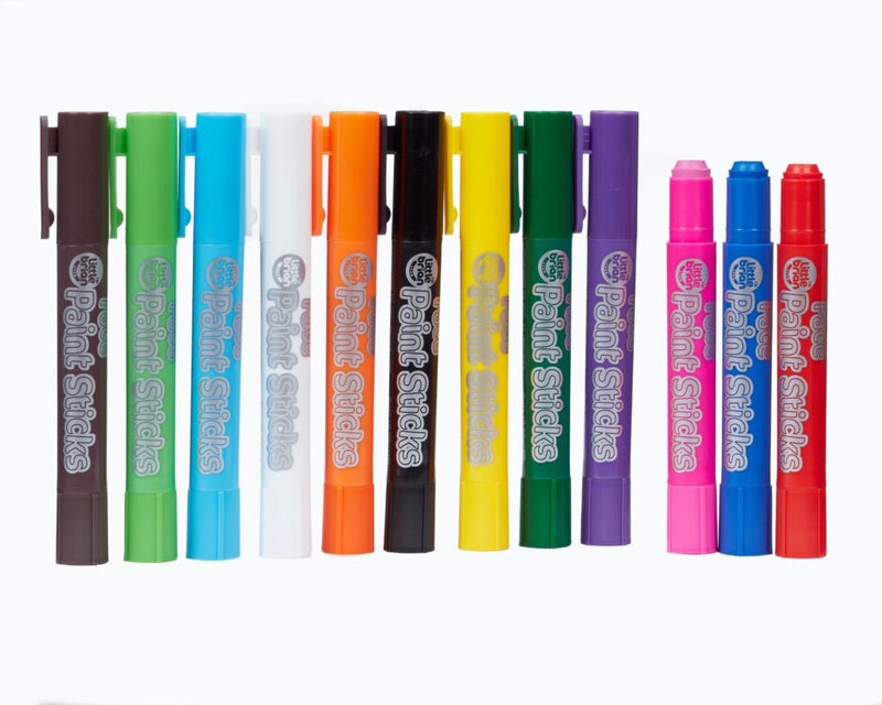 Little Brian Face Paint Sticks Classic 12 Pack Art and craft for kids Best Seller 3yrs+