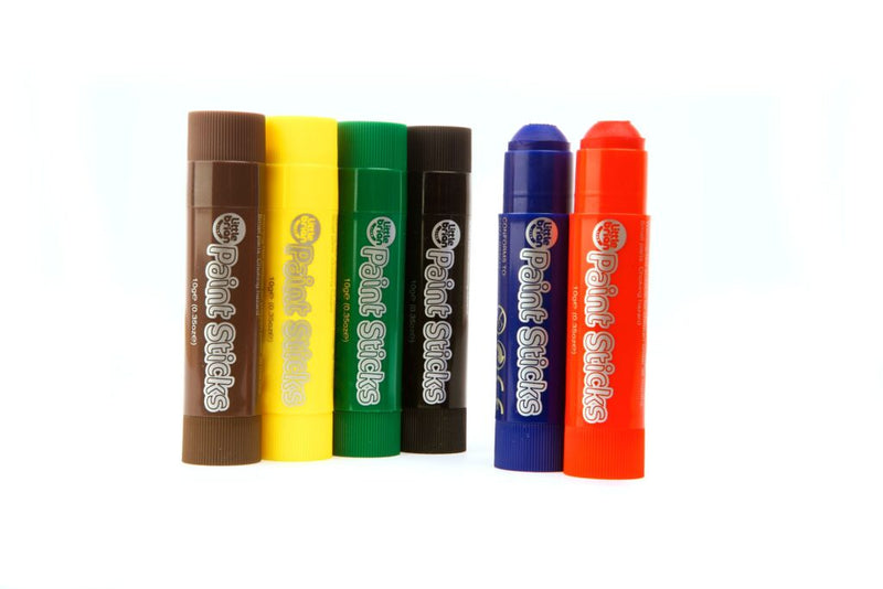 Little Brian Paint Sticks Classic 6 Pack Art and craft for kids 3yrs+