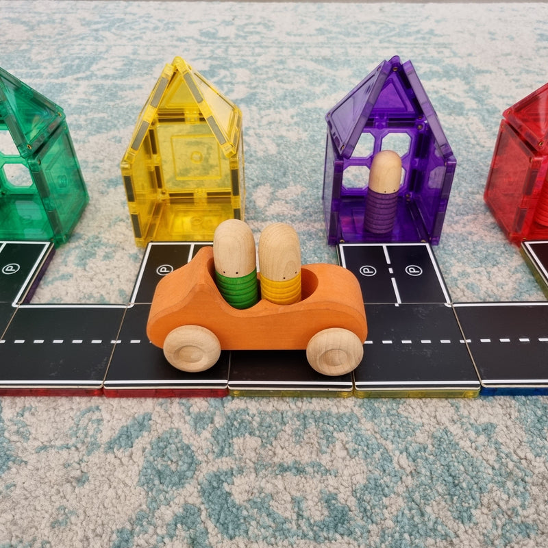 Magnetic Road Tiles