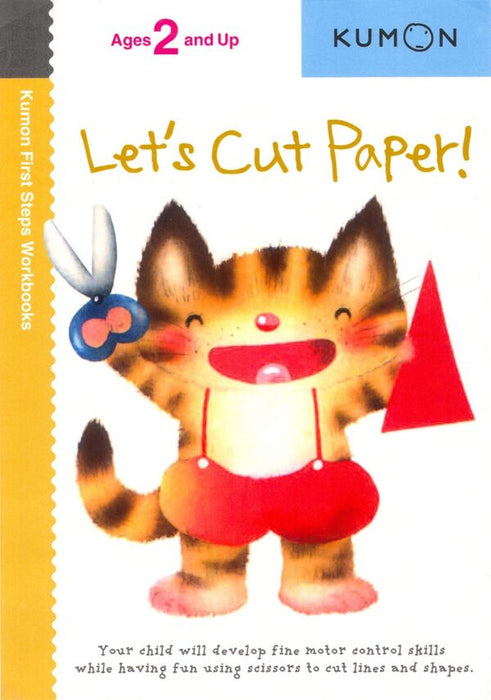 Kumon Let's Cut Paper! First Steps Workbook (Paperback)