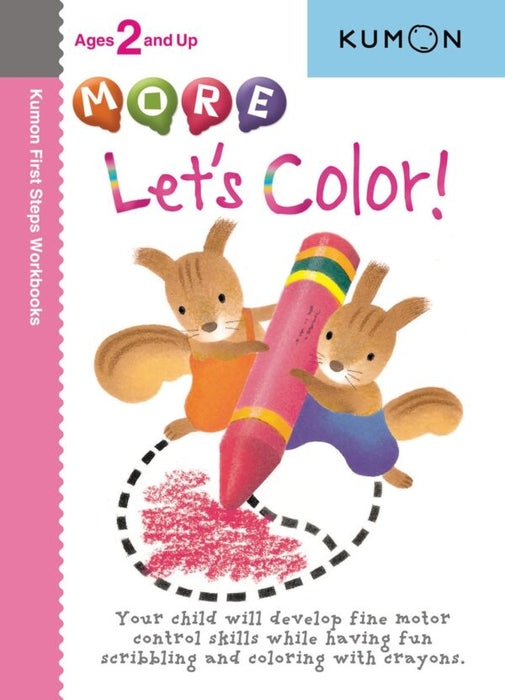 Kumon More Let's Color First Steps Workbook (Paperback)