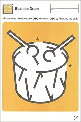 My Book of Easy Mazes (Paperback) Kids Interactive Activity Book by Kumon Publishing 2yrs+