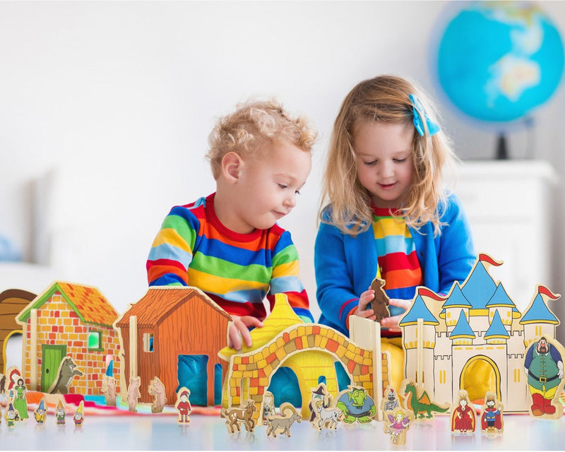 The Freckled Frog The Happy Architect Fairy Tales 32p Pretend & Imaginative Play Toys Best Seller Fairy Unicorn and Castle Theme Most Loved in Store 3yrs+