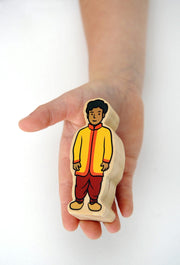 The Freckled Frog The Wooden Village People 12m+ - My Playroom 