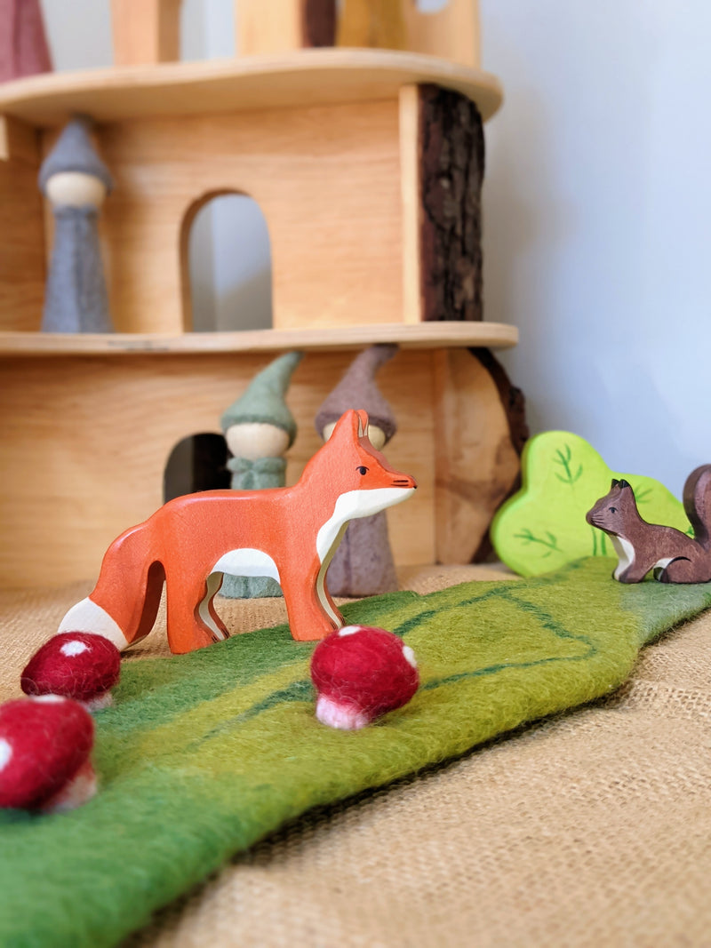 Papoose Felt Mossy Mat Pretend & Imaginative Play Toys 3yrs+