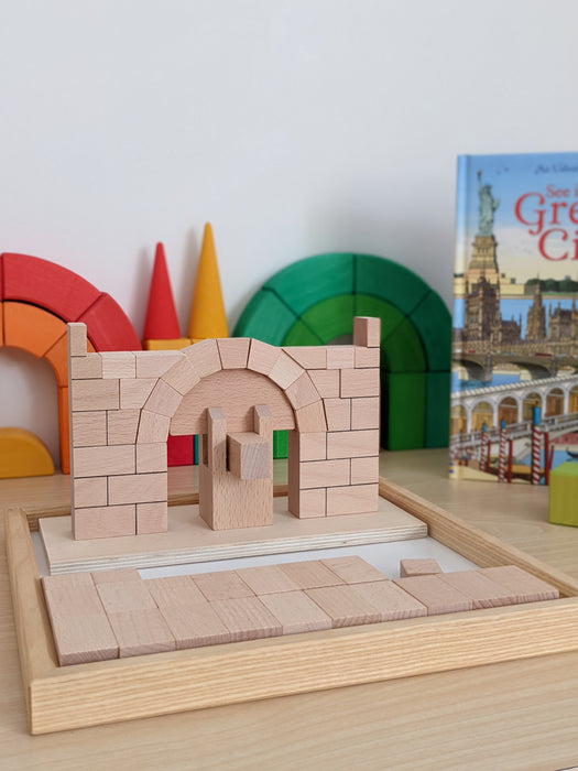 Montessori Roman Arch Building Blocks 4yrs+