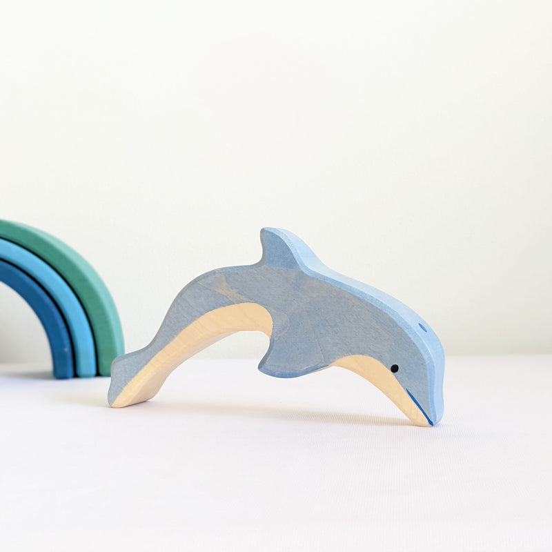 Holztiger Dolphin Wooden Animals Sea Life Animal 3yrs+