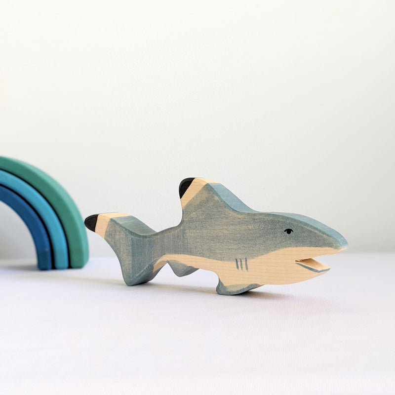Holztiger Shark Wooden Animals Sea Life Animal 3yrs+