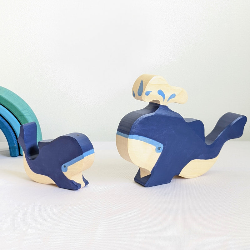 Holztiger Whale Wooden Animals Sea Life Animal 3yrs+