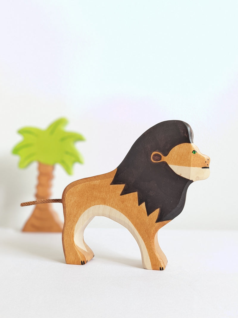 Holztiger Lion Wooden Animals Wildlife Animal 3yrs+