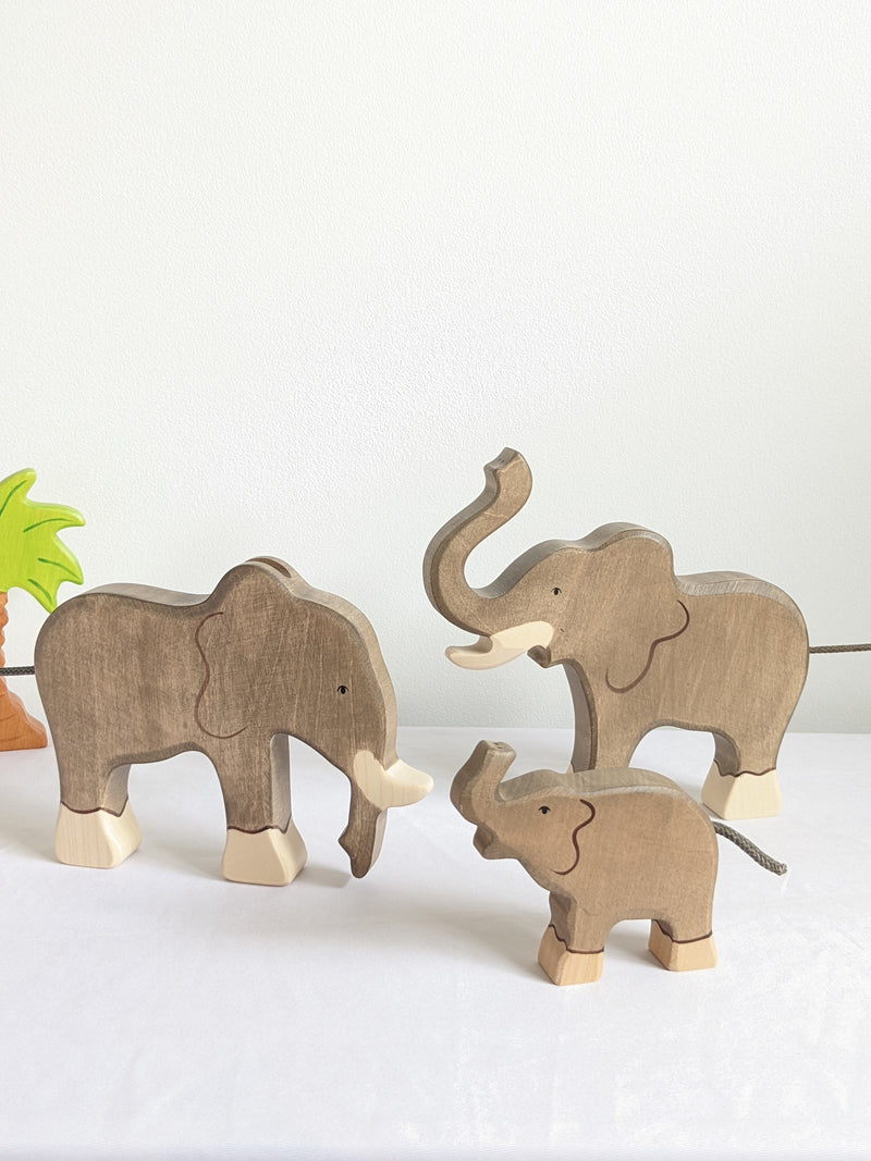 Holztiger Elephant Wooden Animals Wildlife Animal 3yrs+