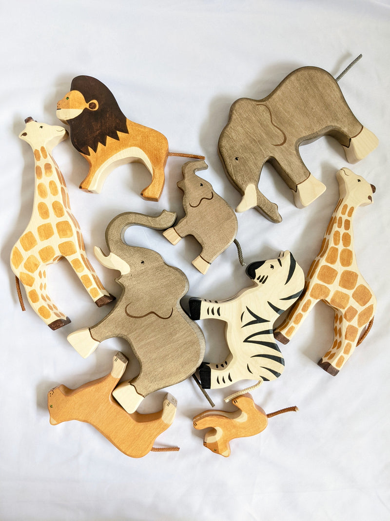 Holztiger Giraffe Wooden Animals Wildlife Animal 3yrs+