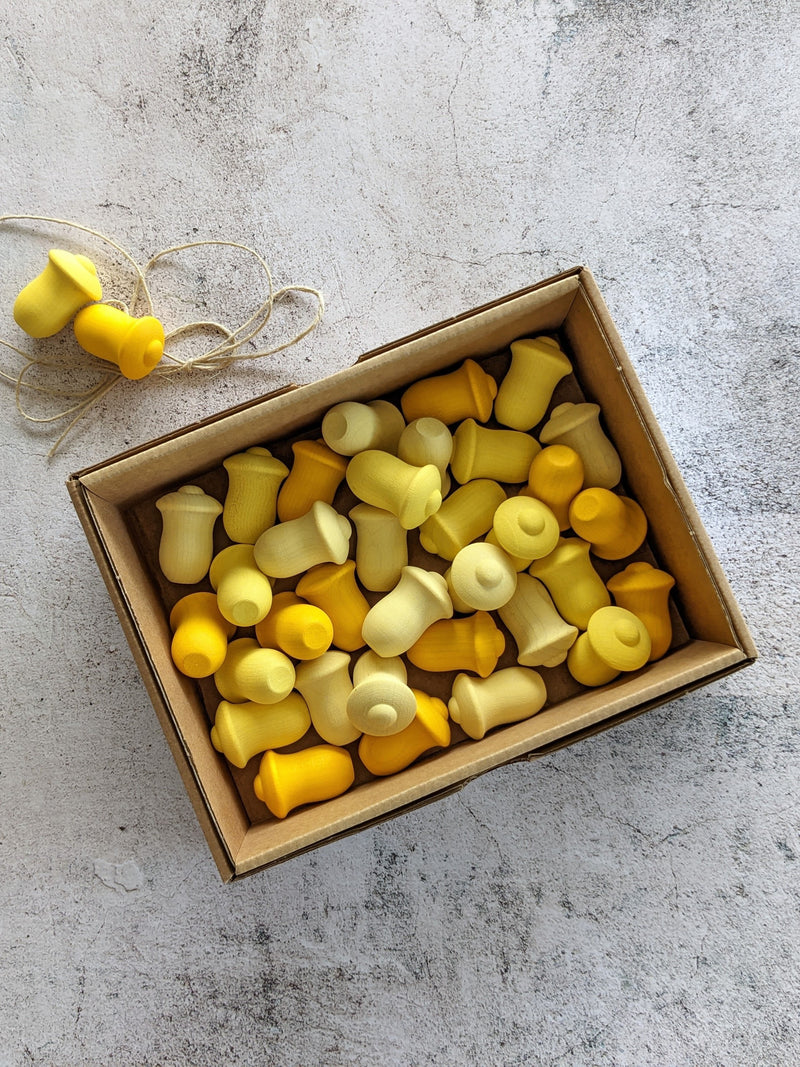 Grapat Mandala Yellow Tulips 36 Piece Math Games for Kids 3yrs+