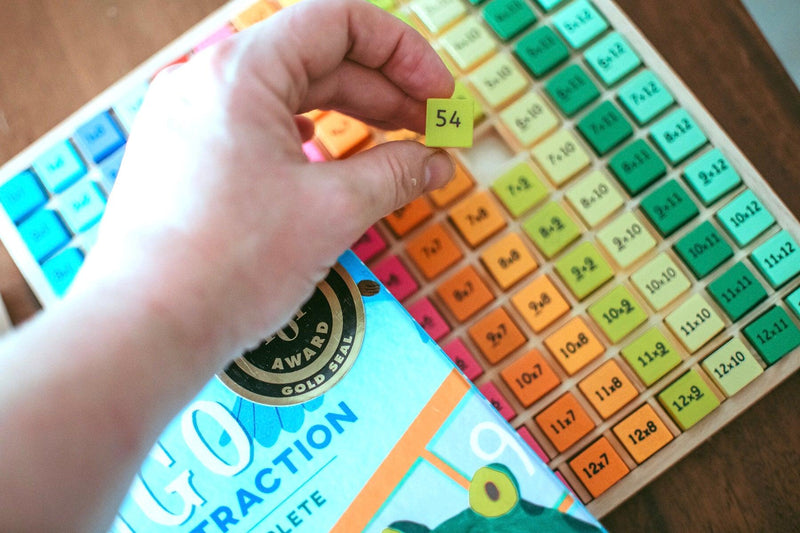 BigJigs Times Table Tray Multiplication 3yrs+ - My Playroom 