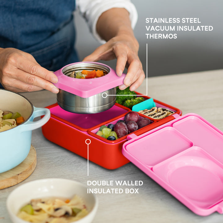 Omie Lunch Box OmieBox Insulated v2 5 Designs Price Drop Kids Lunch Box Best Seller 3yrs+