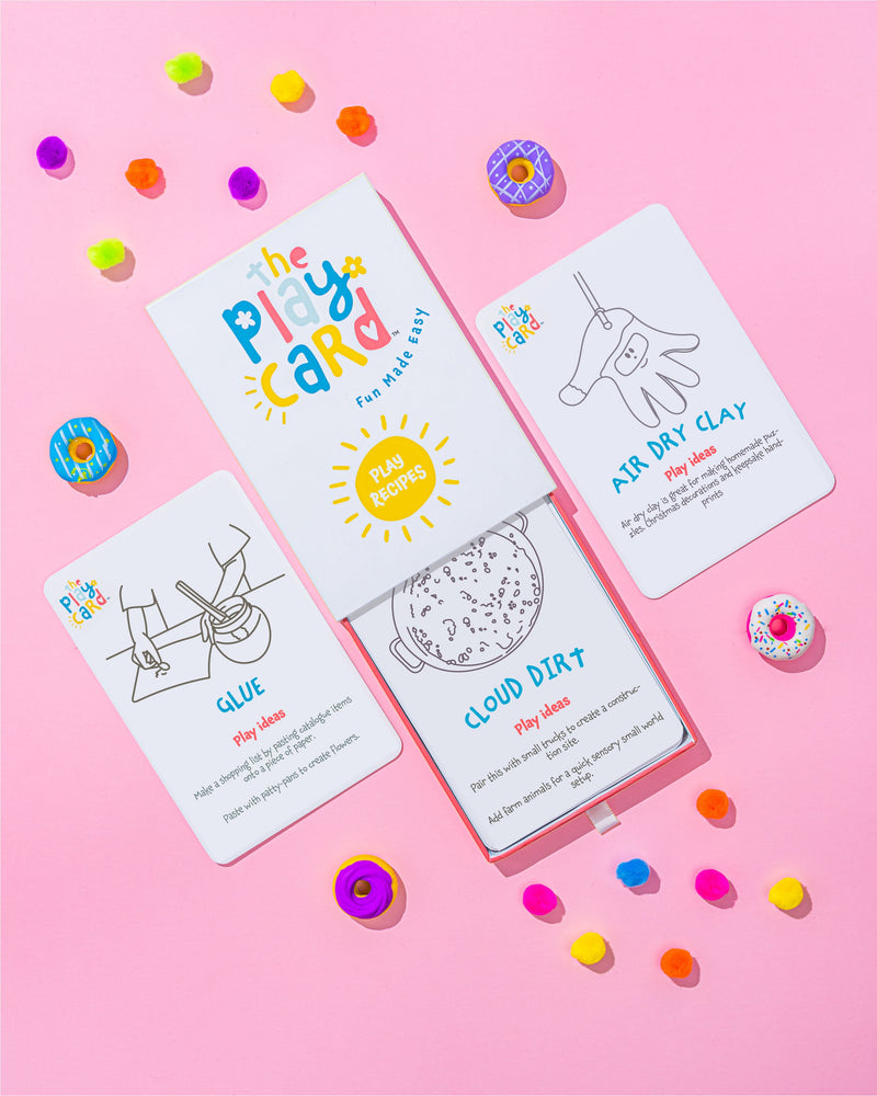 The Play Card Co Play Recipes Play Ideas Card 3yrs+