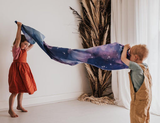 Play Silks by Play Silkies Australia Jumbo Silks Galaxy - My Playroom 