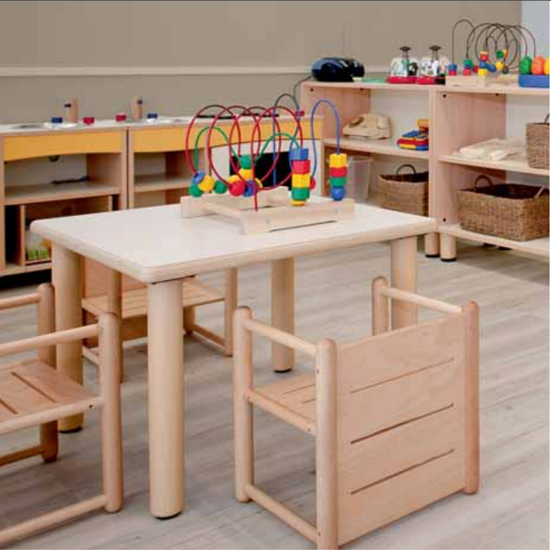 Montessori Weaning Chair 3 in 1 Wooden Cube by Gonzagarredi Montessori Italian Toddler Chair (Bulky Shipping)