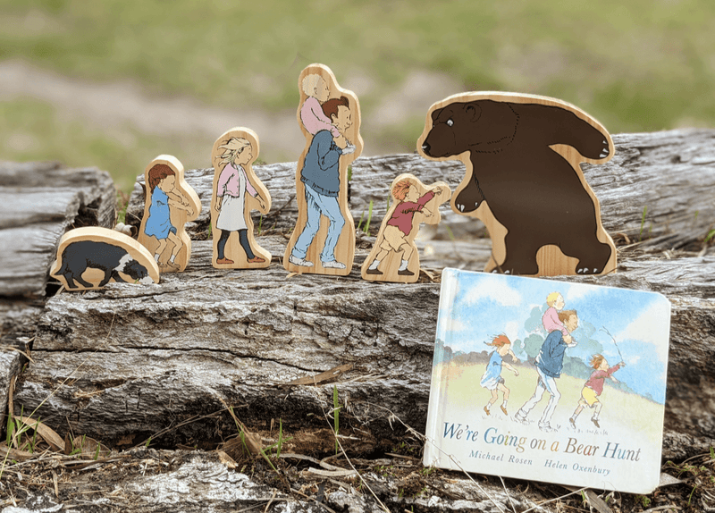 Yellow Door Wooden Characters We're Going on a Bear Hunt For 18m+ - My Playroom 