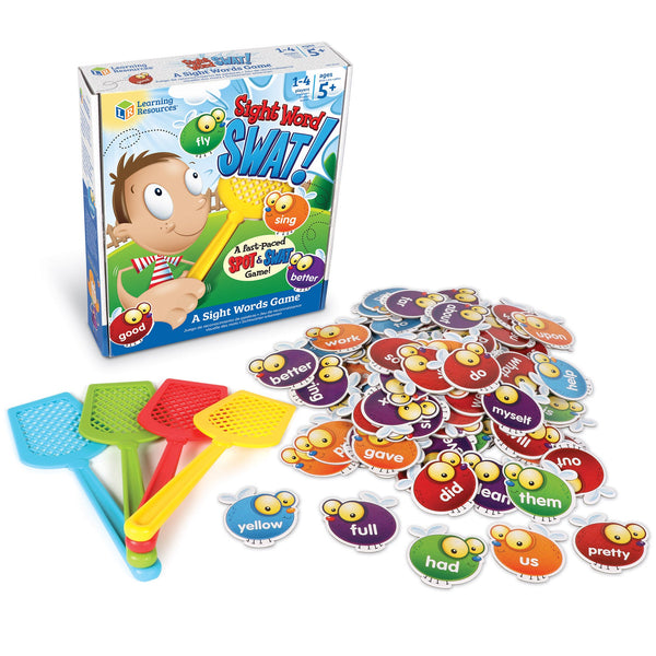 Sight Words Swat Game by Learning Resources Early Literacy Cognitive Language Phonics 5yrs+