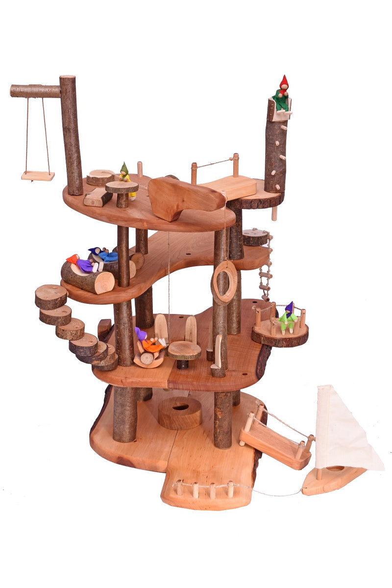 Magic Wood Buildable Treehouse Wooden Toys (Bulky Shipping)