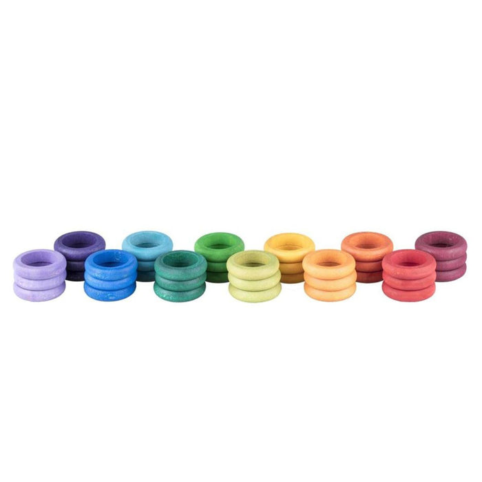 Grapat Rings 12 Colours 36 pieces 18m+