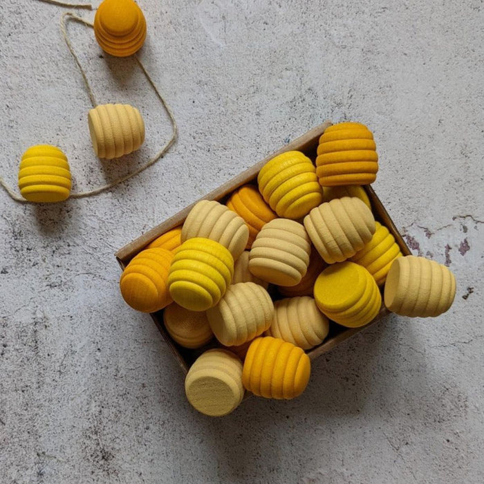 Grapat Mandala Yellow Honeycombs 36 Pieces 3yrs+