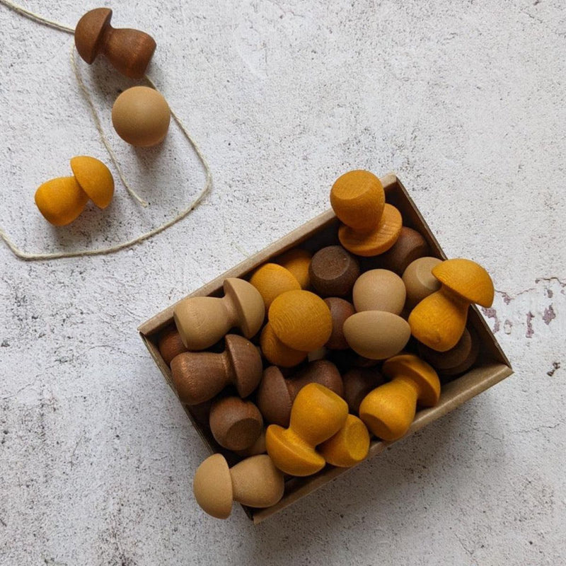 Grapat Mandala Little Mushroom 36 Pieces Math Games for Kids 3yrs+