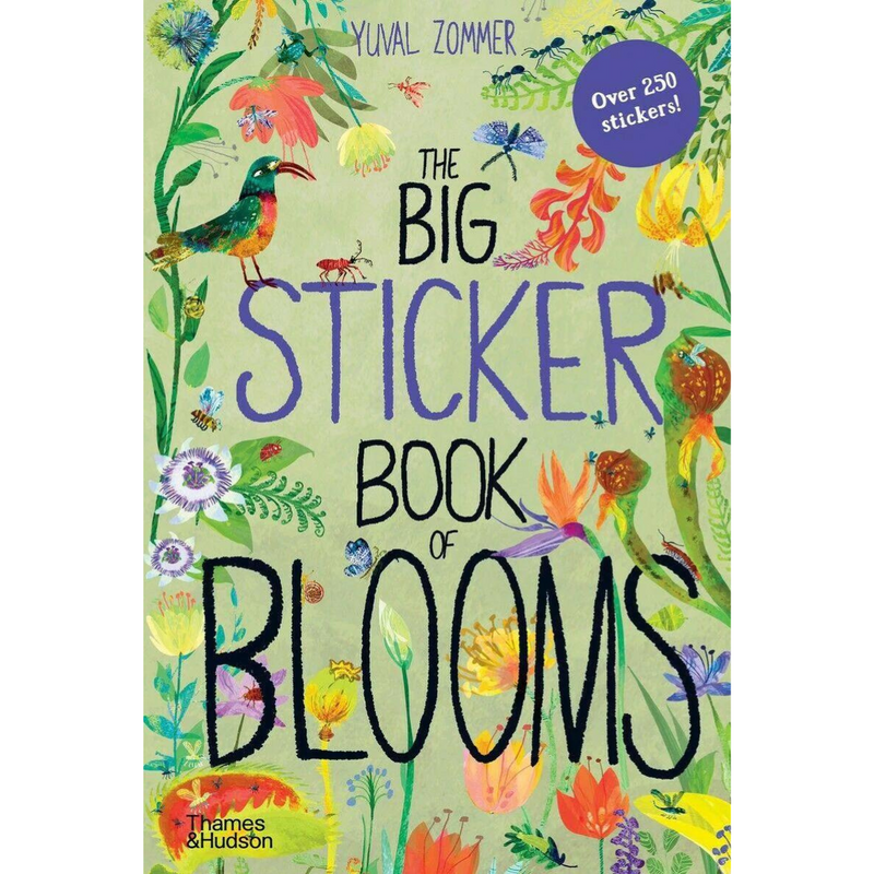 The Big Sticker Book of Blooms (Paperback) by Yuval Zommer Kids Book