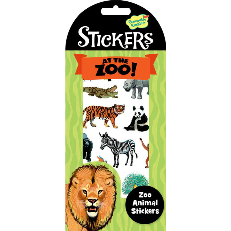 Peaceable Kingdom Mini Stickers Assorted Art and craft for kids 3yrs+