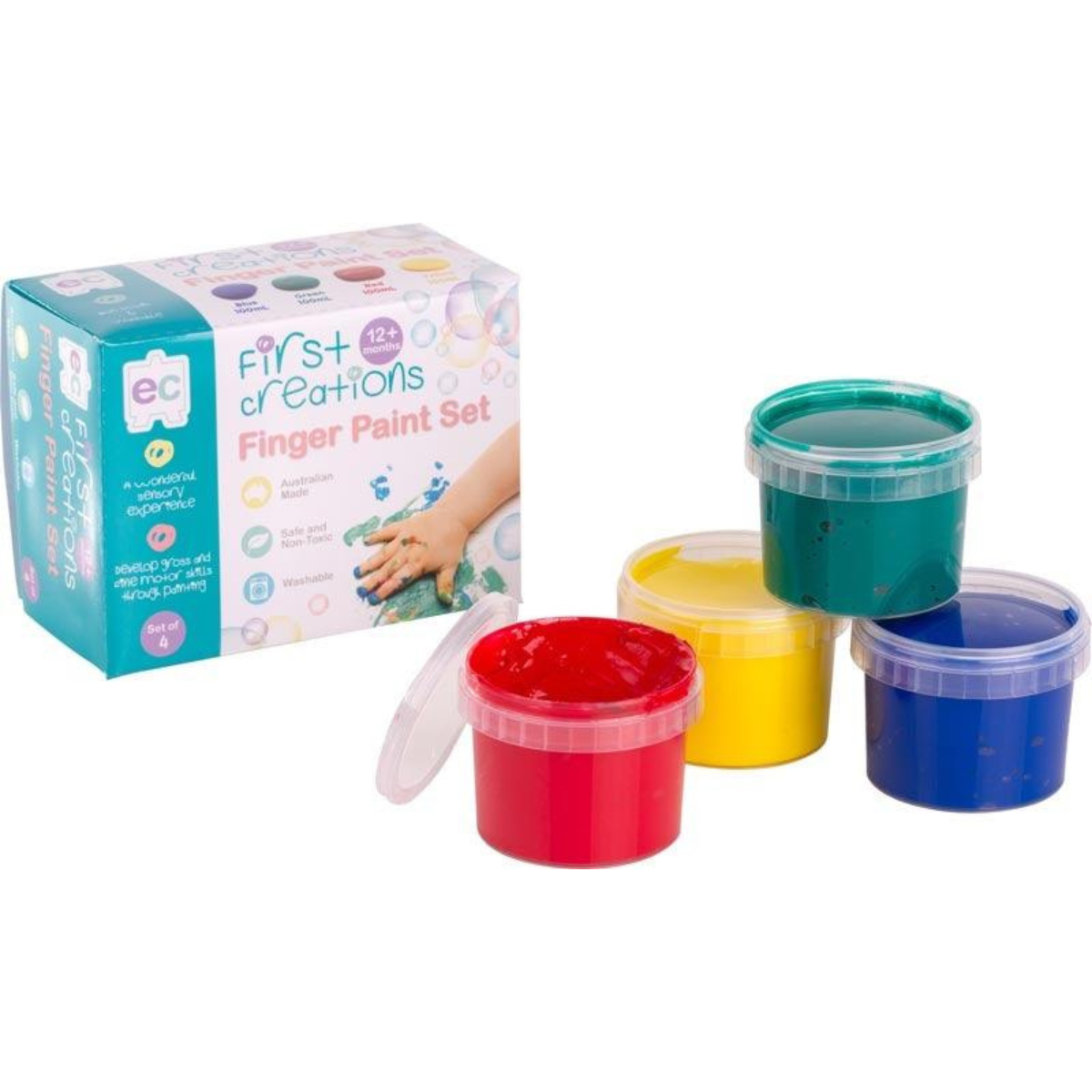First Creations Finger Paint Set 12m+ — My Playroom