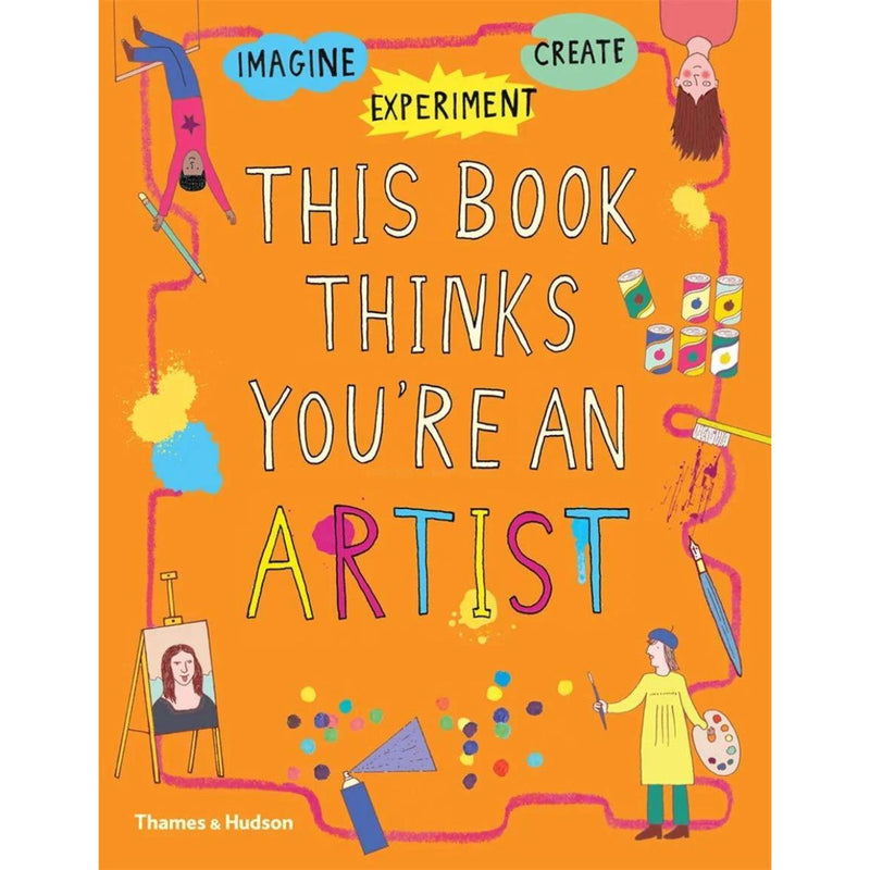 This Book Thinks You're an Artist (Paperback) Kids Interactive Book 6yrs+