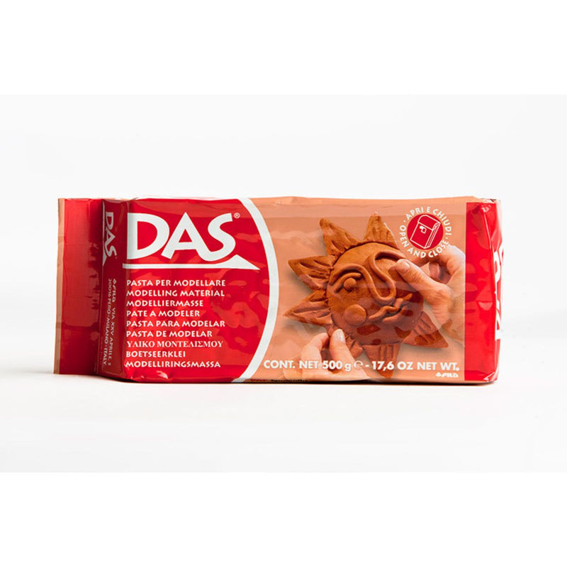 DAS Modelling Clay Terracotta 500g Art and craft for kids 3yrs+