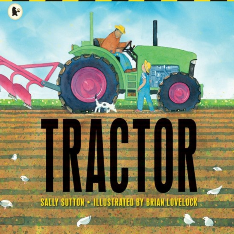 Tractor (Board Book) by Sally Sutton, Brian Lovelock Kids Picture Book
