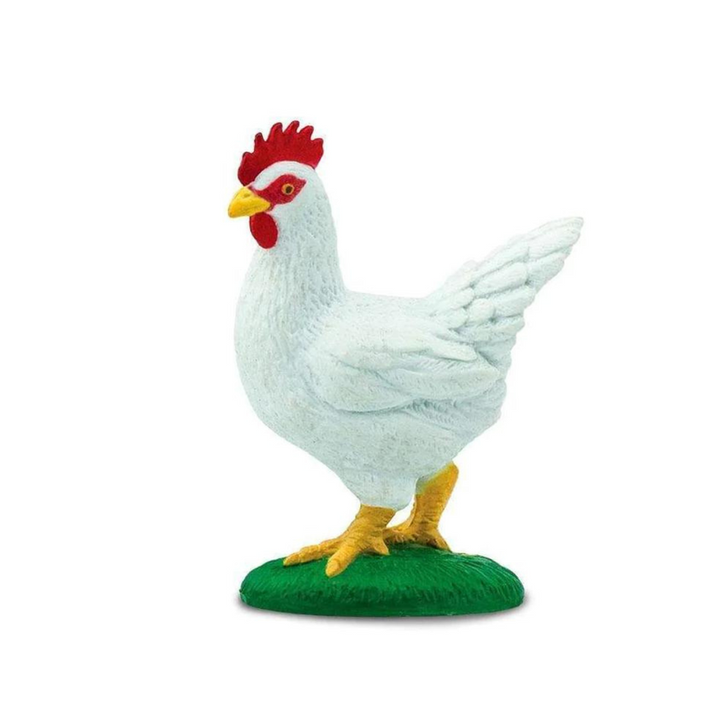 Chicken Figurine by Safari Ltd Farm Collection Animal Figurines 3yrs+