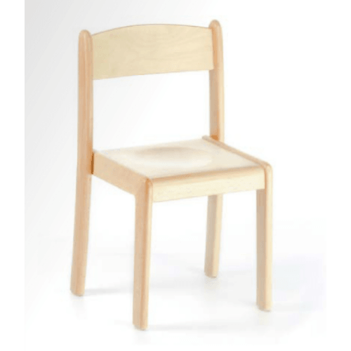 Stackable Wooden School Chairs Toddler to Upper Primary 4 Seat Heights Available 24.5 - 38cm - My Playroom 