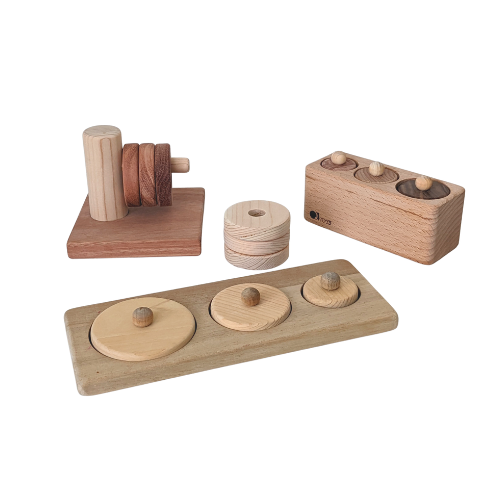 QToys - Wooden Play Dough Kit - Wooden World