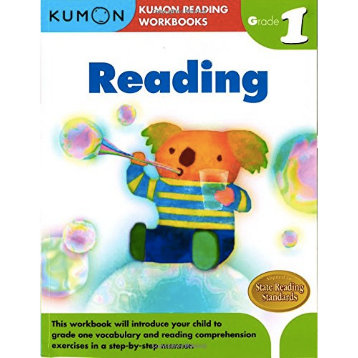 Grade 1 Reading Workbook (Paperback) Kids Interactive Activity Book by ...
