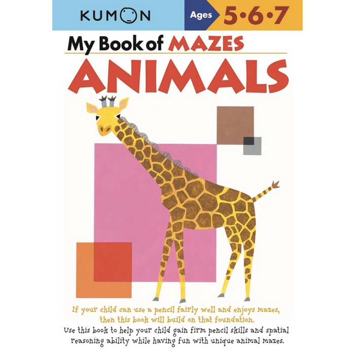 Kumon My Book of Mazes: Animals (Paperback)