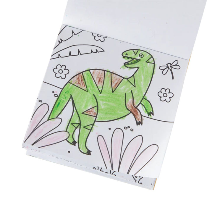 Ooly Carry Along Dinoland Colouring Book 3yrs+