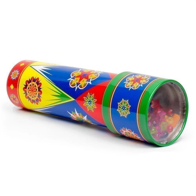 Classic Tin Kaleidoscope Outdoor Travel Toys Early Science STEM Toys 3yrs+