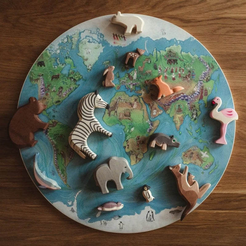 Waldorf Family World Map 3yrs+