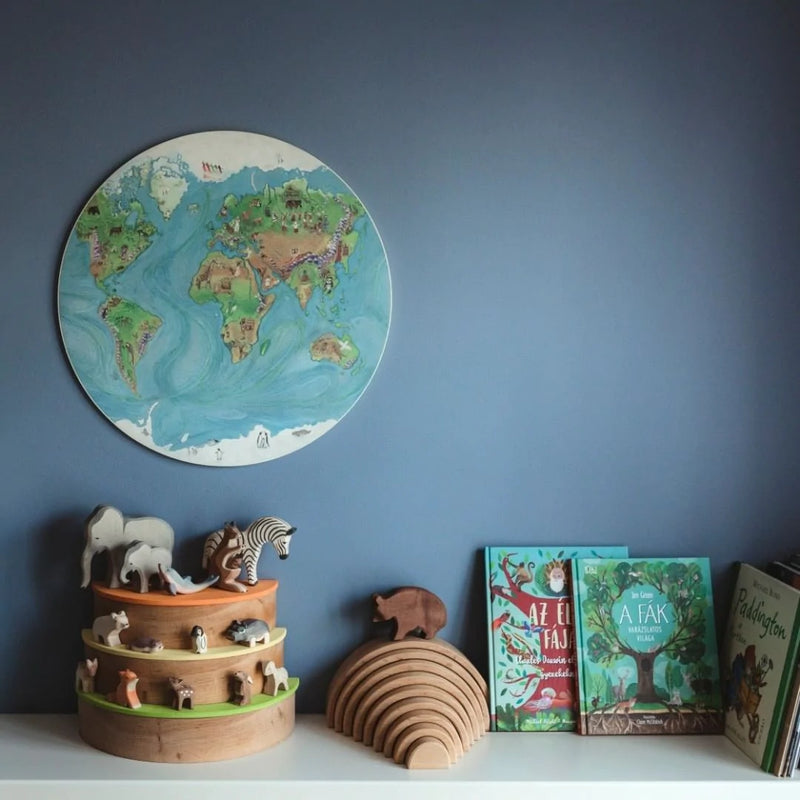 Waldorf Family World Map 3yrs+