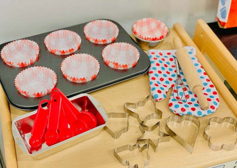 Bigjigs Baking Set Young Chef Play Kitchen Best Seller 3yrs+