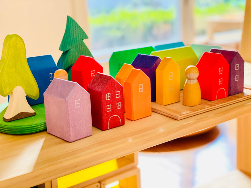 Grimm's Houses Toddler Toys Building Blocks Best Seller 12m+