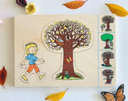 Educo Four Seasons 4 Layers Puzzle 3yrs+ - My Playroom 