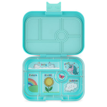 Yumbox Lunch Box Original 6 Compartment Bento Kids Lunch Box 3yrs+