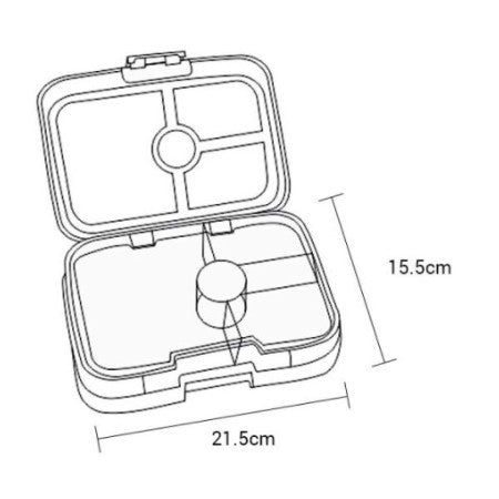 Yumbox Panino 4 Compartment Bento Lunch Box