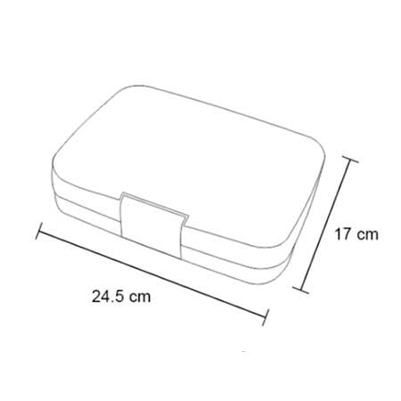 Yumbox Lunch Box Tapas 4 Compartment Bento New Design Kids Lunch Box